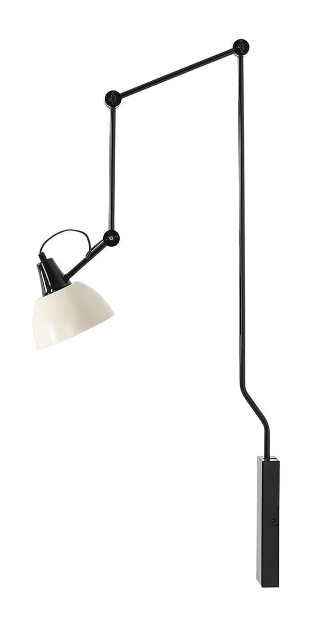 Luminária de parede Aida Gloss Metal Creme