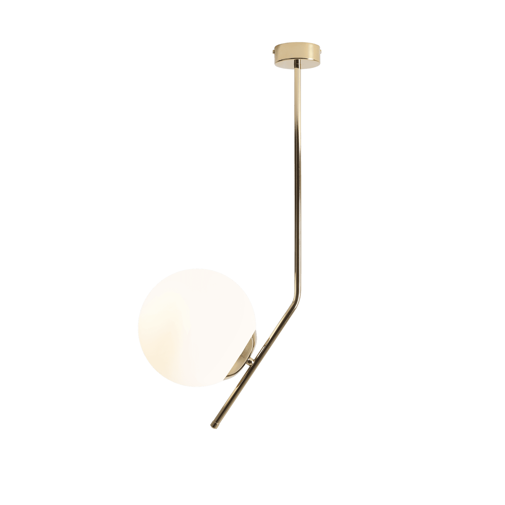 Luminária de teto Gallia Metal Gold