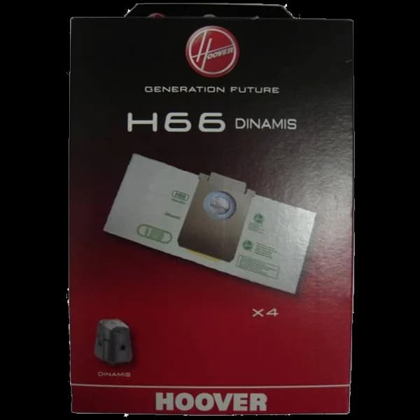 Embalagem sacos hoover p/dinamis - h66