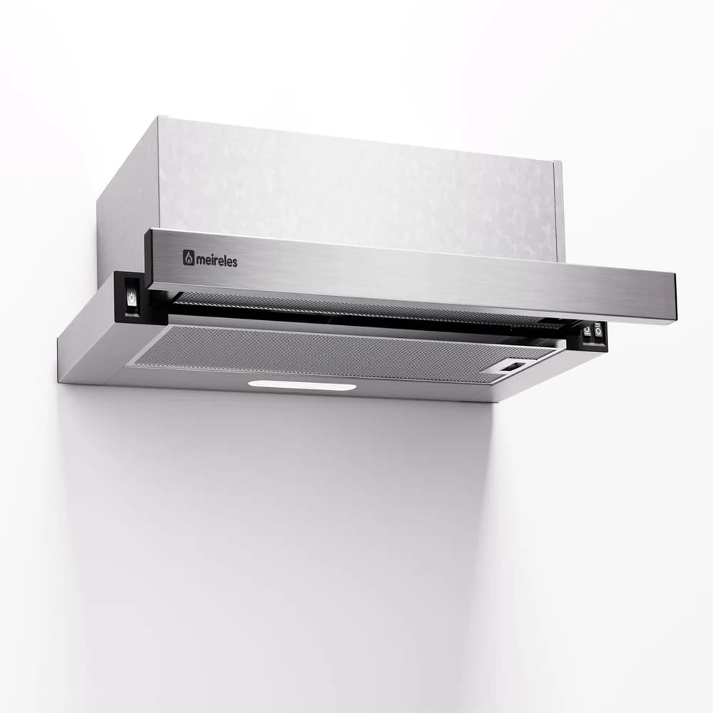Exaustor Telescópico Meireles 60cm Inox Met164x