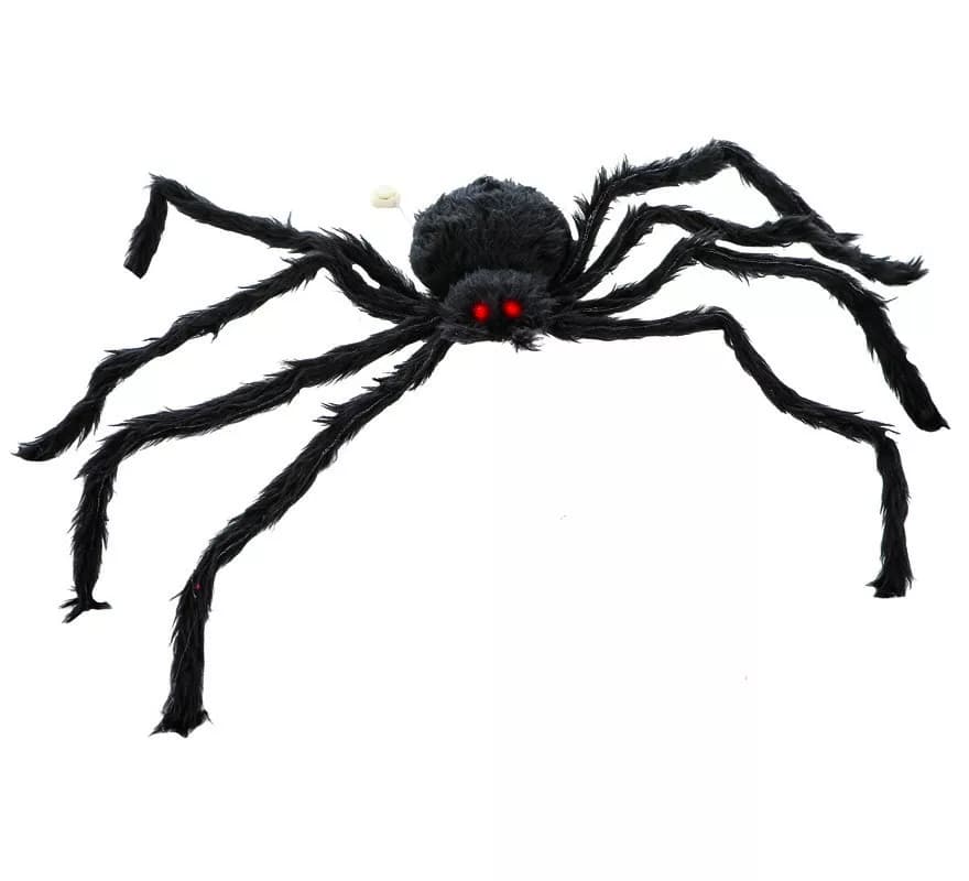 Aranha Peluda com Luz 80 cm