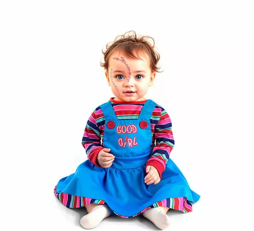 Fato de Boneca Diabólica para Bebê