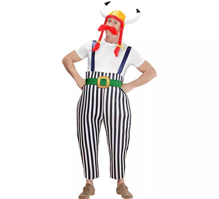 Fato de galo galo com capacete para homem