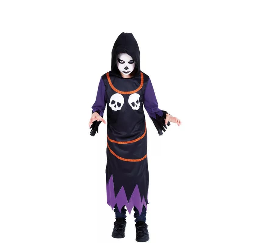 Fantasia de caveira infantil