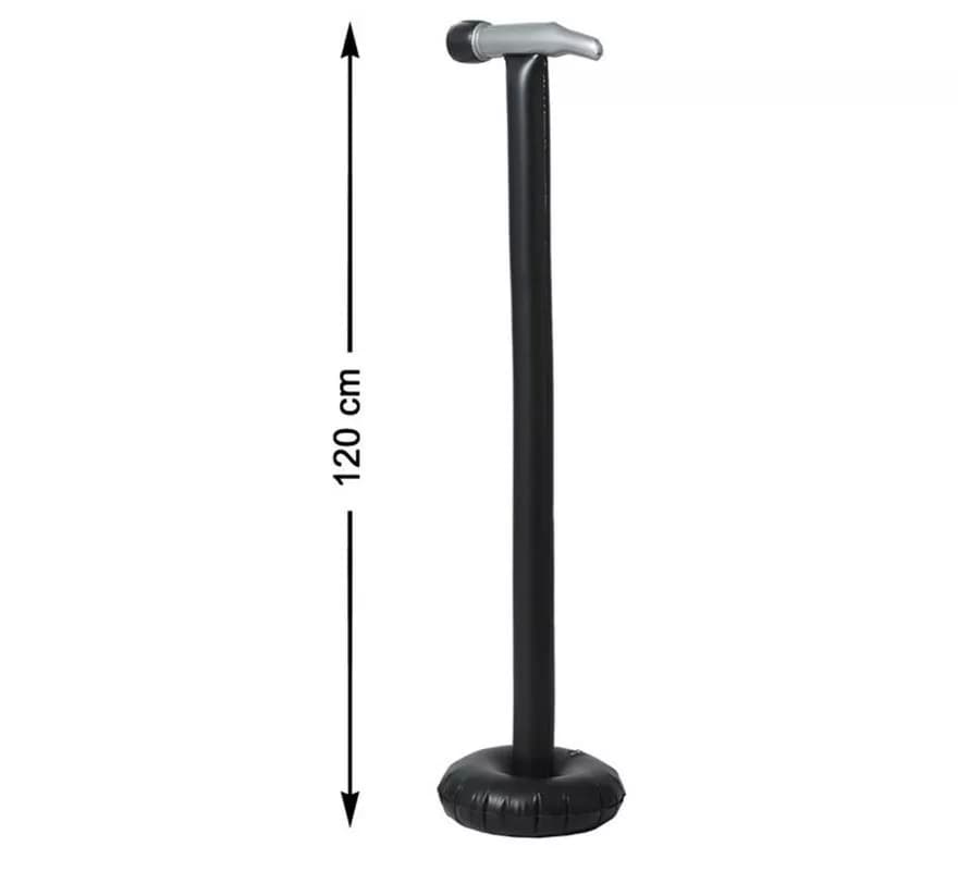 Microfone inflável de 120 cm