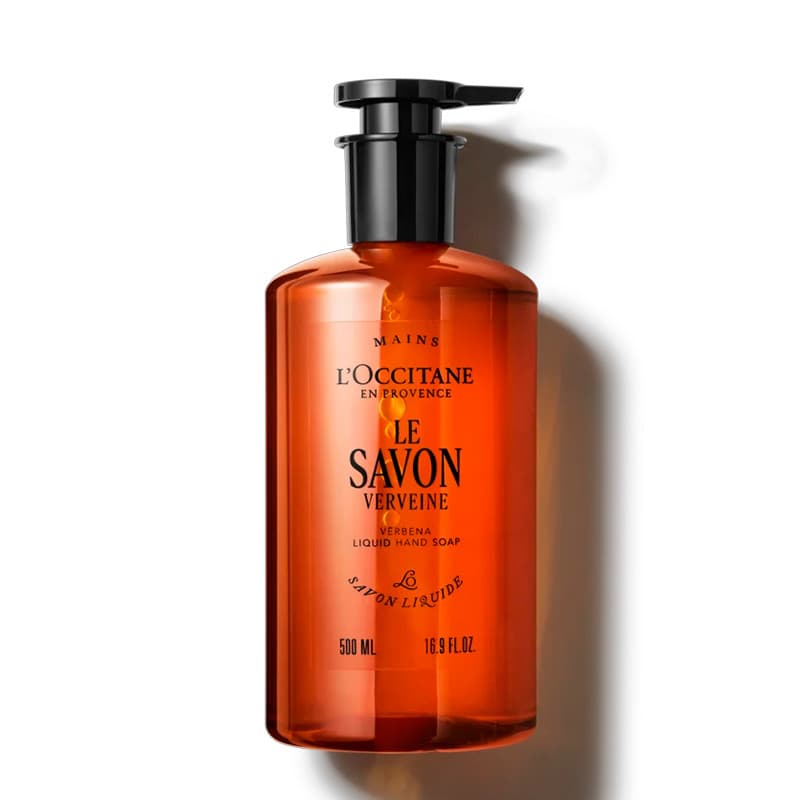 L'occitane Linhas de Banho Feminino Le Savon Verveine Sabonete líquido Verbena para mãos e corpo
