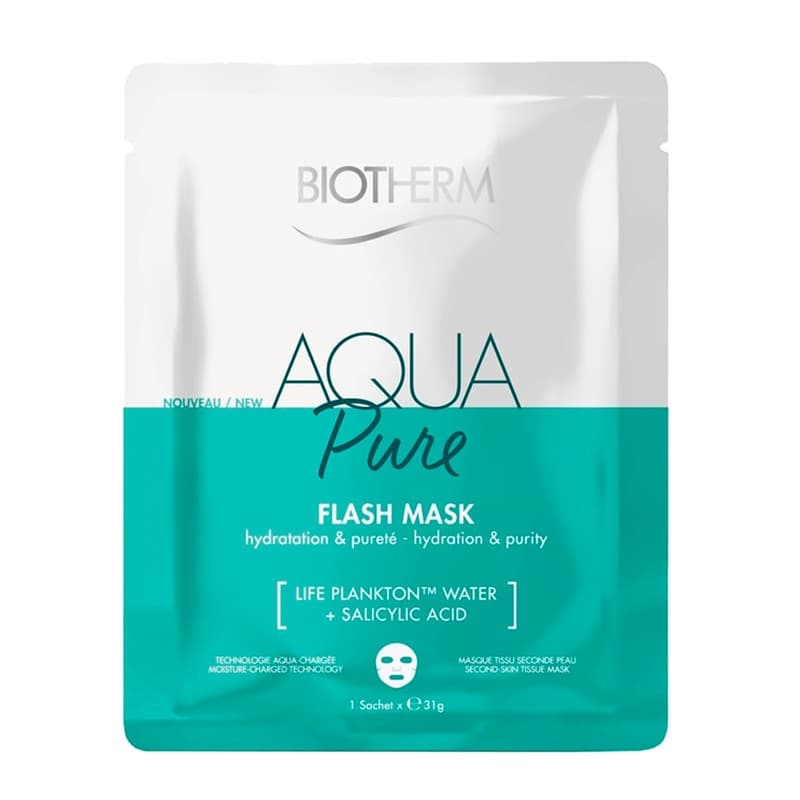 Biotherm Cosméticos Faciais Aqua Pure Flash Mask Máscara facial