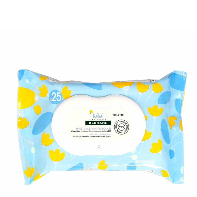Klorane Cuidados Corporais Soft body wipes