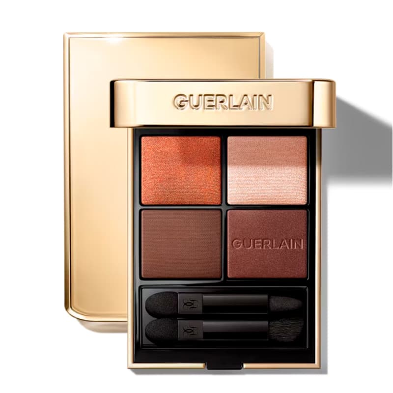 Guerlain Maquilhagem Ombres G Sombras para os olhos em 4 tons 910 UNDRESSED BROWN