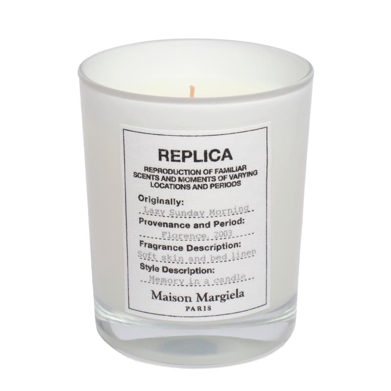 Maison Margiela Casa Replica Lazy Sunday Morning Vela Perfumada