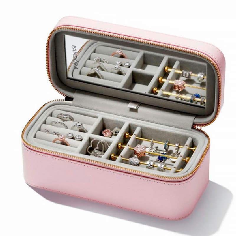 Pandora Charms Caixa de joias de viagem ACC A008
