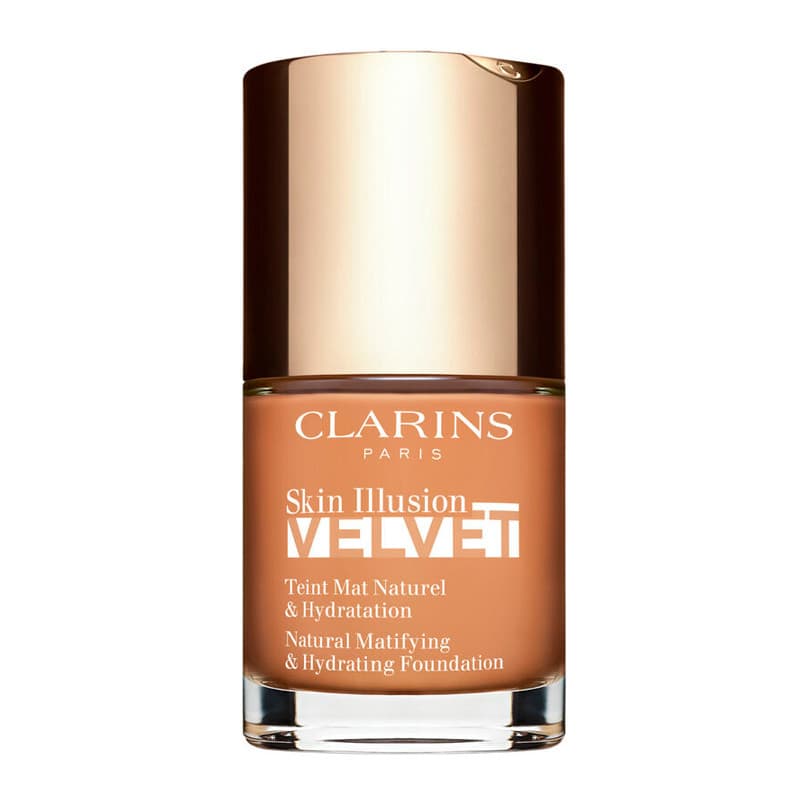 Clarins Bases de Maquilhagem Skin Illusion Velvet Makeup Sérum com acabamento mate 113C