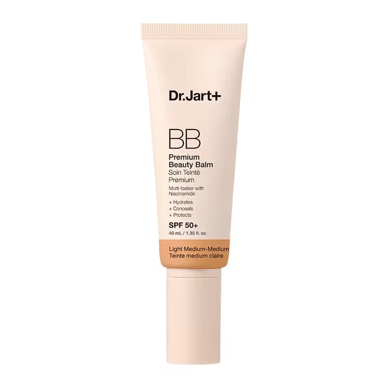 Dr. Jart + Cosmética Coreana Premium Beauty Balm SPF 50 BB Cream com FPS 02 Light Medium-Medium