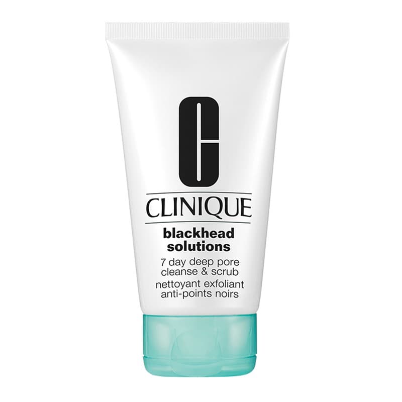 Clinique Grãos e Pontilhos Pretos Blackhead Solutions 7 Day Deep Pore Cleanse & Scrub Esfoliante para limpeza de poros