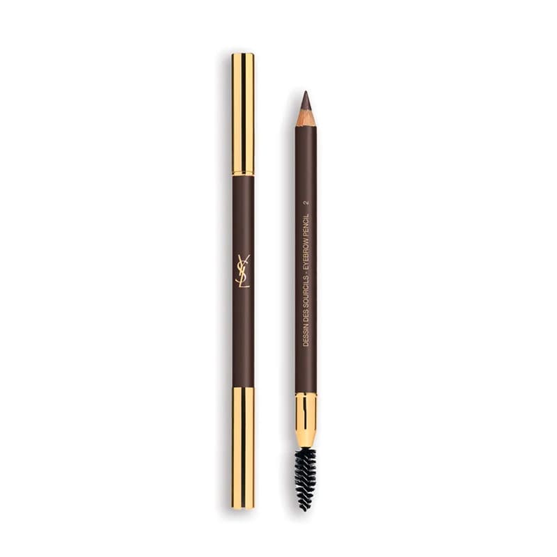 Yves Saint Laurent Forros para Sobrancelhas Drawing of Sources Delineador de sobrancelhas 02 DARK BROWN