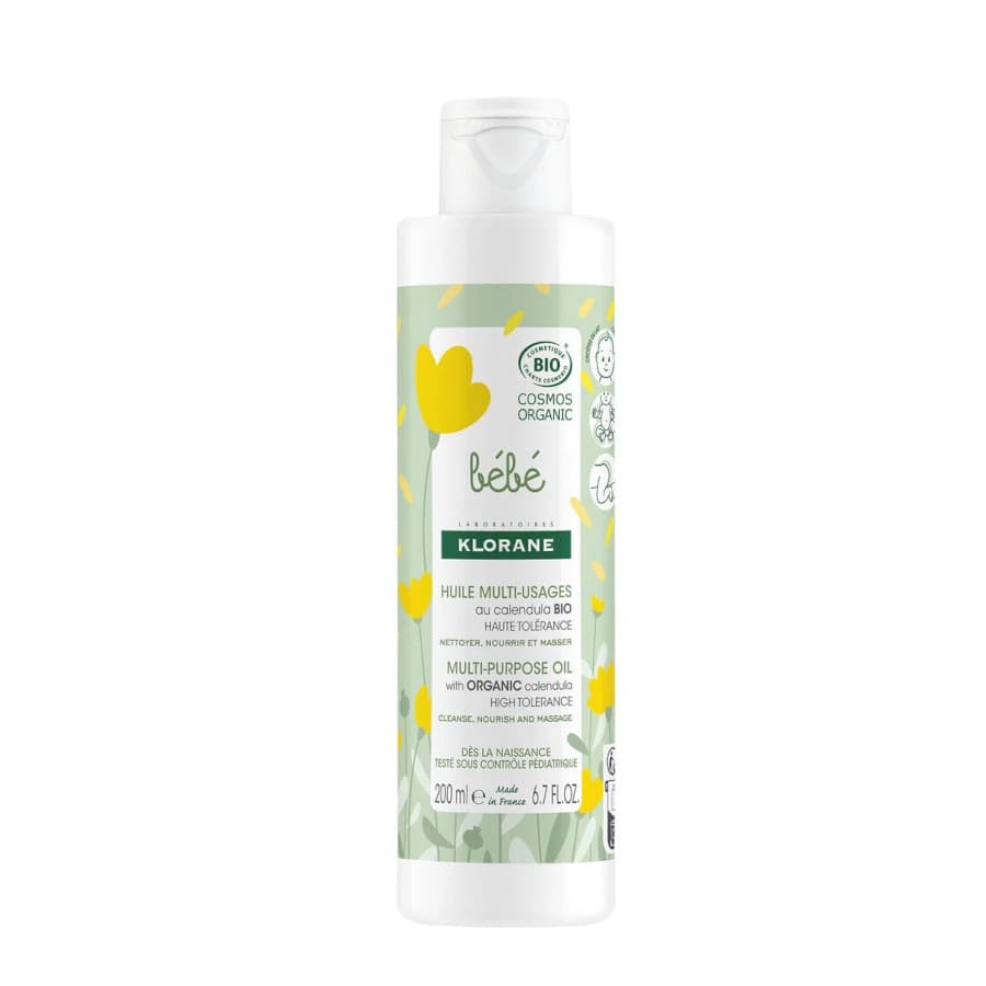 Klorane Bébé Huile Multi-Usages Calendula 200 ml