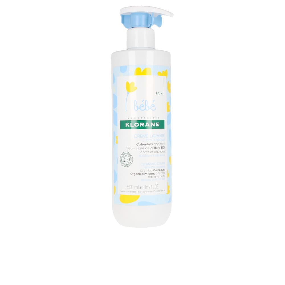 Klorane Bébé Crème Lavante Cold Cream 500 ml