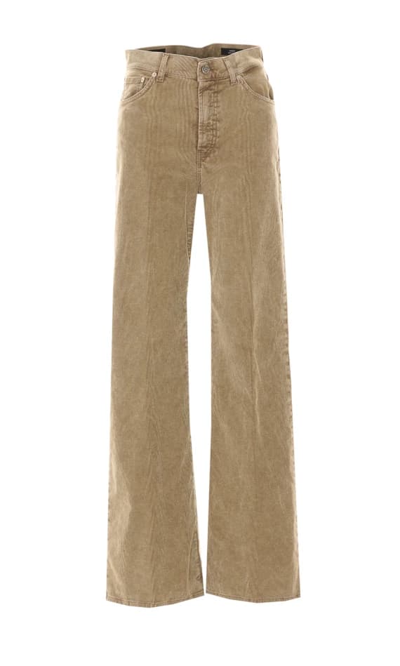 DONDUP - Pantaloni verdi - Donna - Taglia 26