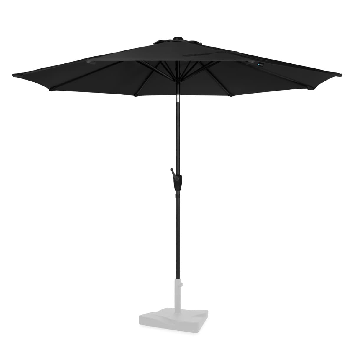Guarda-sol Recanati Premium Inclinável - 300cm | Preto/Antracite