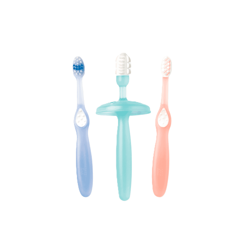 CONJUNTO DE APRENDIZAGEM DE ESCOVA DE DENTES