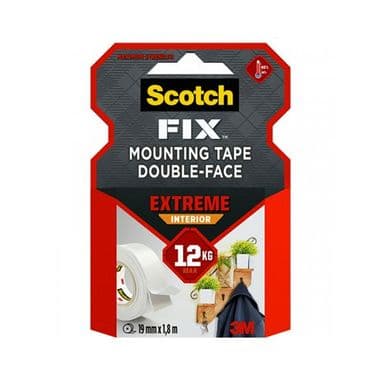 Fita dupla face extreme 19mmx1,8m 3m