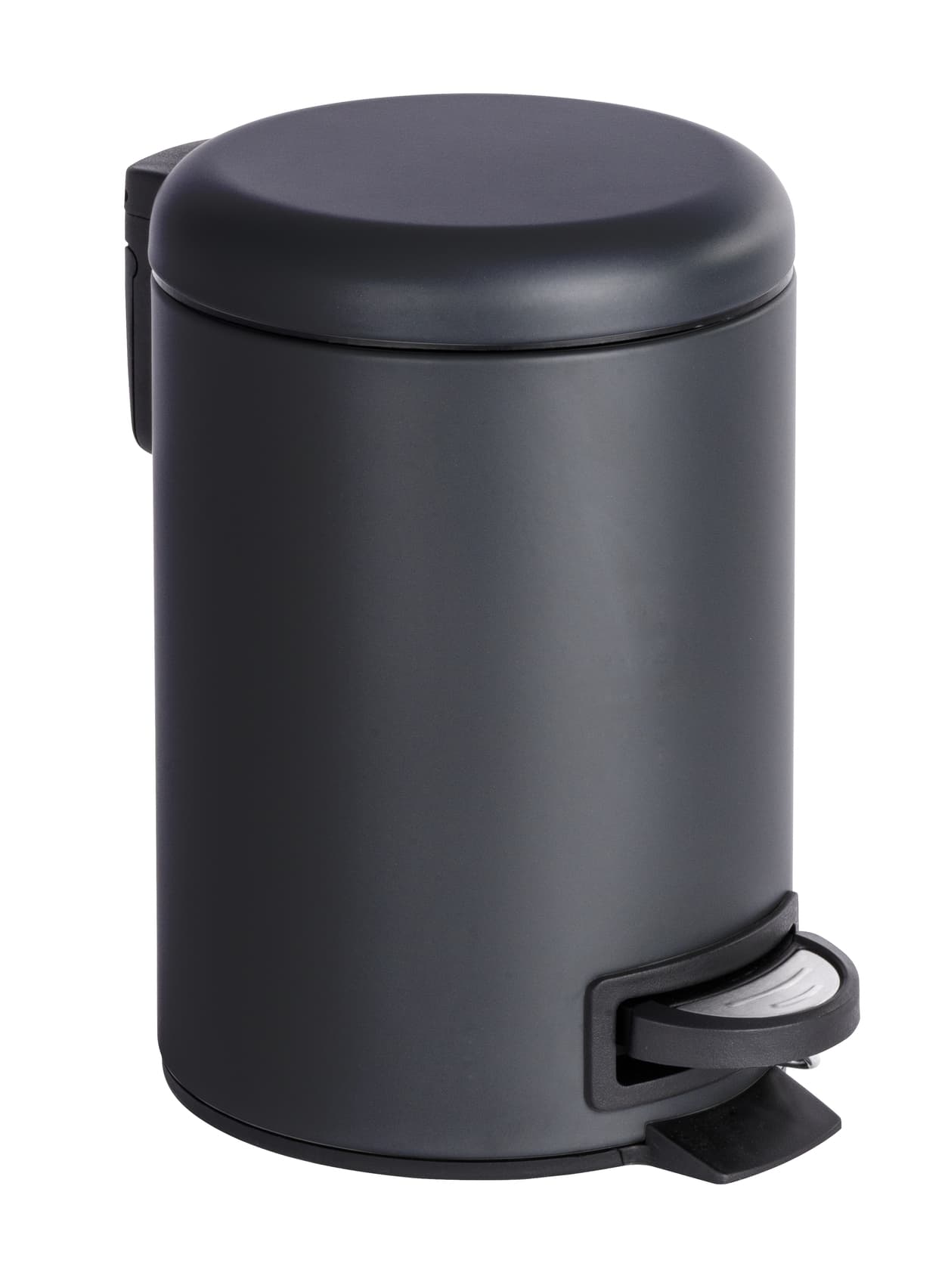 Lixeira com pedal 3l leman preta