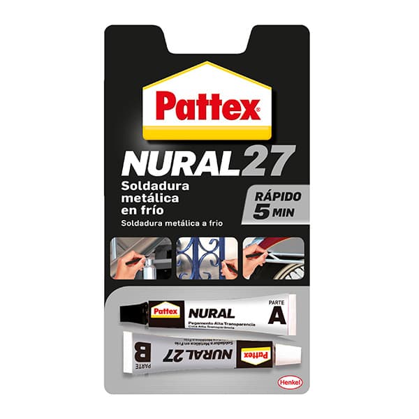 Adesivo de soldadura a frio pattex nural 27 22 ml