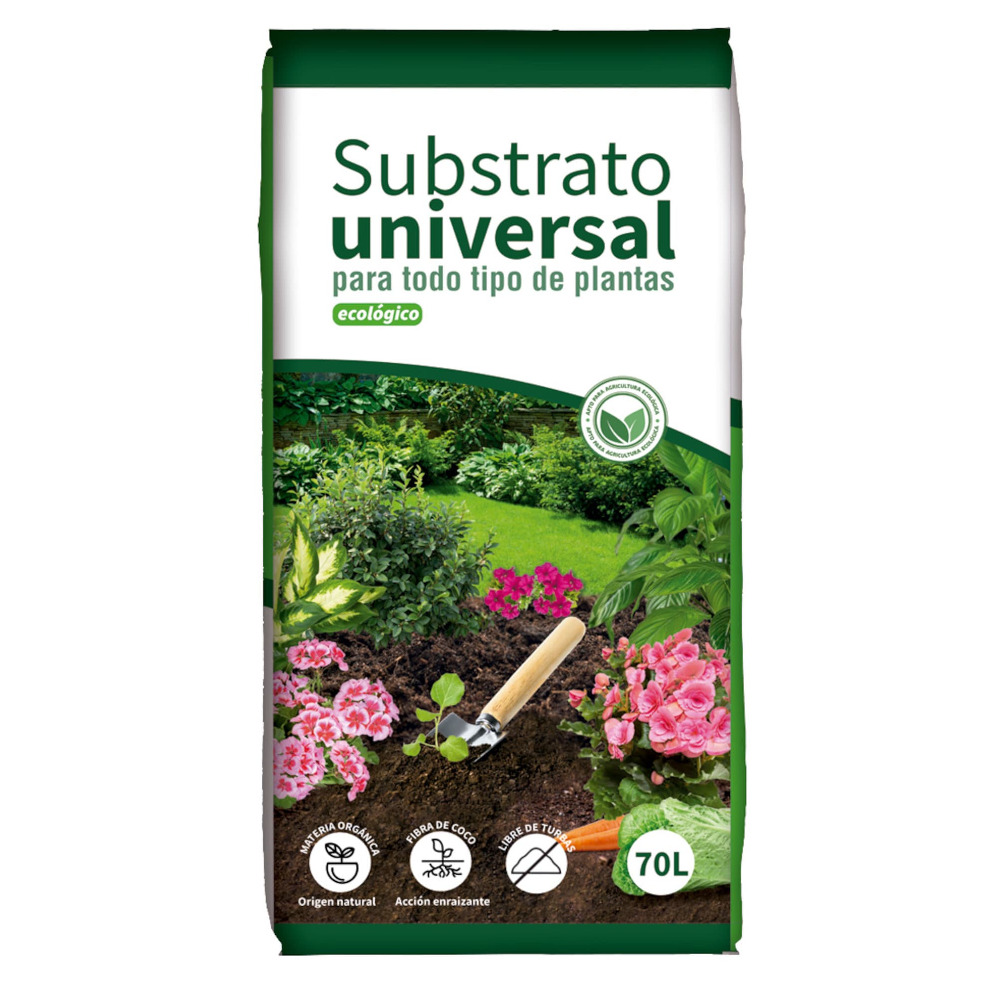 Substrato universal sem turfa 70l