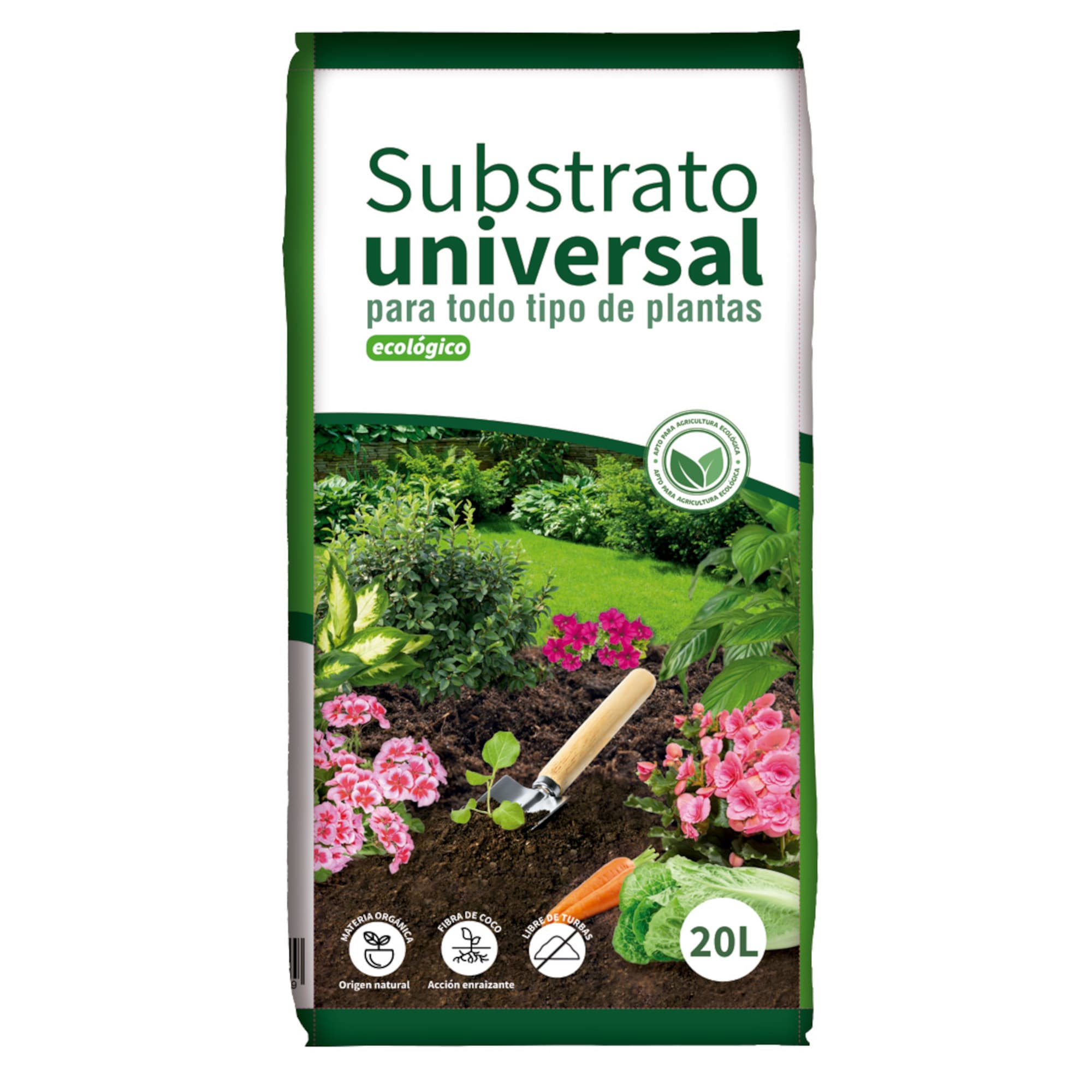 Substrato universal sem turfa 20l