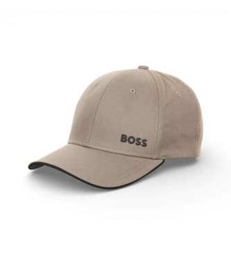 BOSS para homem. 50519219 Boné bege arrojado (OSFA), Casual, Algodão