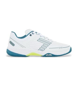 EA7 unisex. X8X242_XK438 Sapatos de ténis de argila brancos (42), Plano, Cordão, Casual, Esportivo, Tênis / Paddle tennis, Multisport