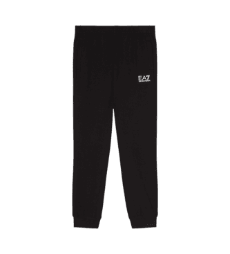 EA7 para menino. 7B000027_AF10380 Calças de fato de treino Core Identity preto (8años= 130cm), Casual, Esportivo, Algodão, Multisport, moda
