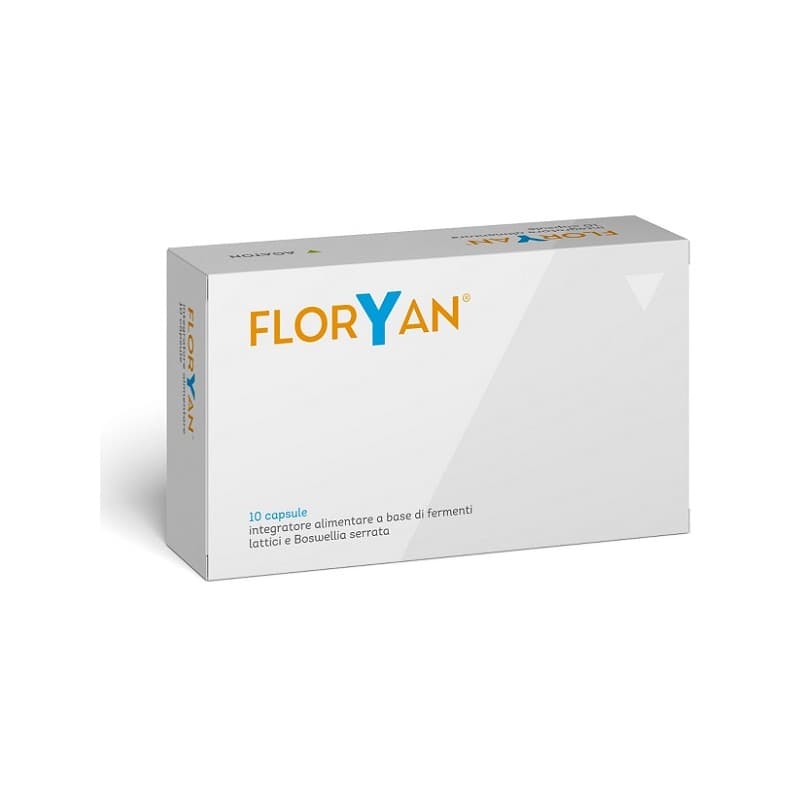 Agaton - Floryan Integratore Di Fermenti Lattici - 10 Capsule