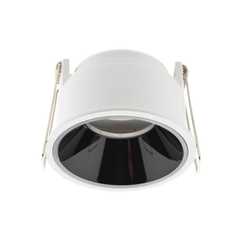 Downlight led mos ugr17 round 7w branco/cromo preto branco quente. Loja Online LEDBOX. Iluminação interior Led > Downlights Led