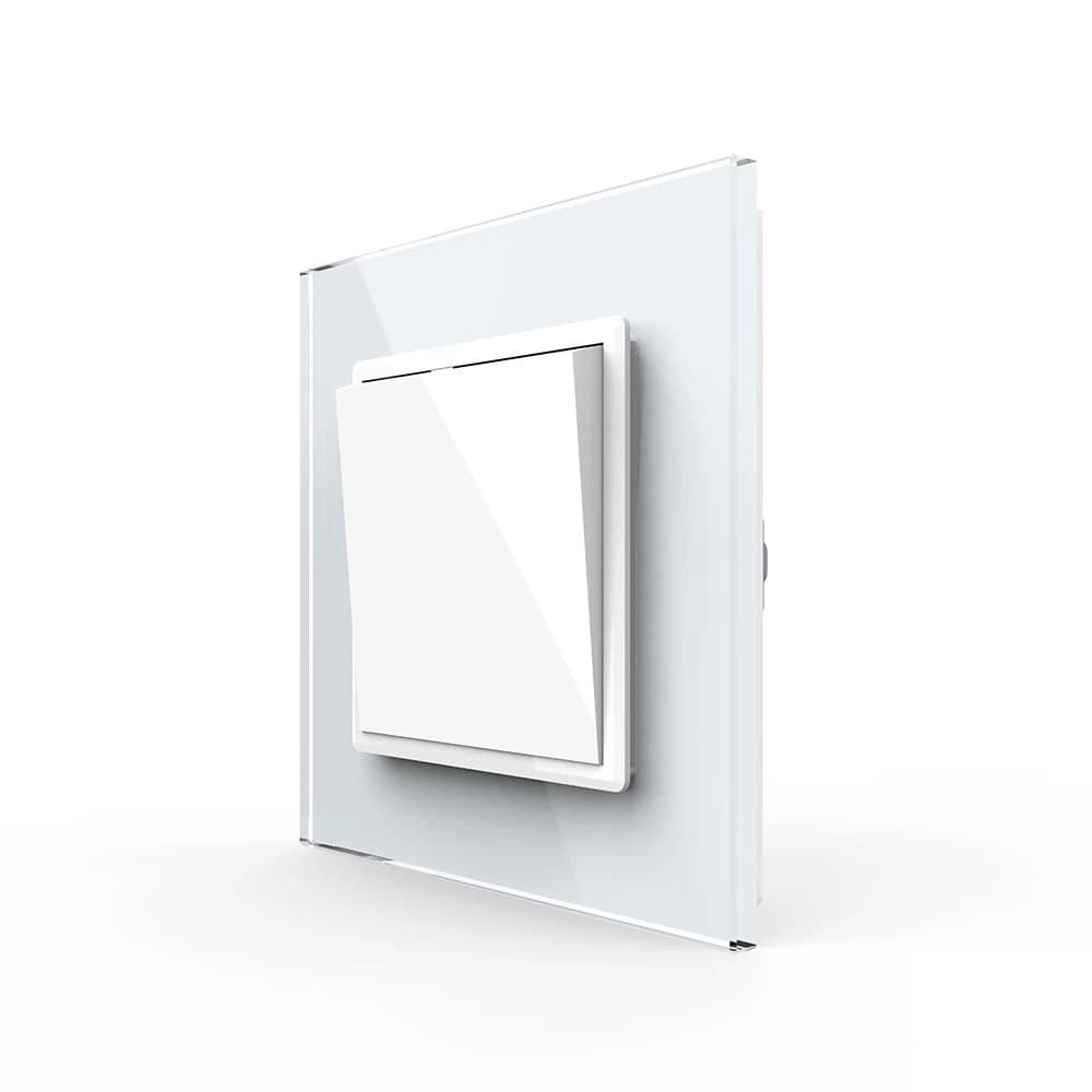 Pulsador moldura branca livolo. Loja Online LEDBOX. Sistemas de controle > Mecanismos LIVOLO