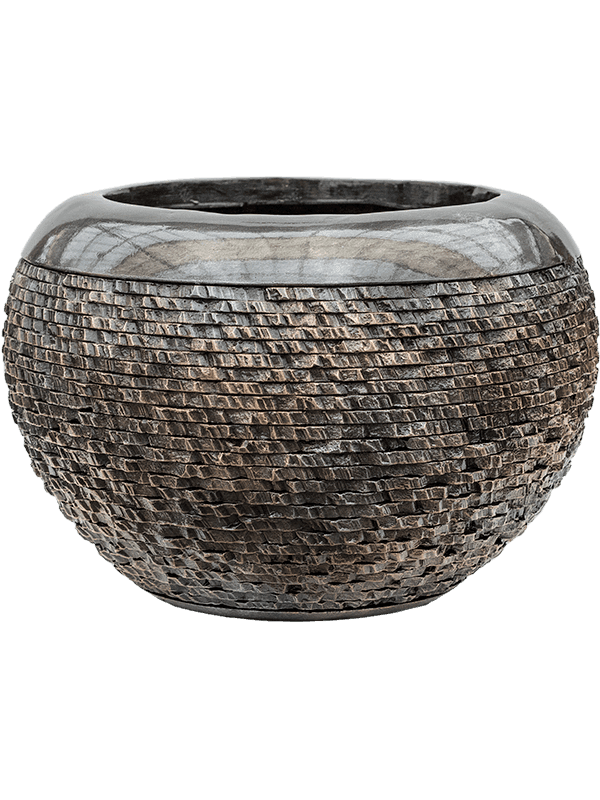 Baq Luxe Lite Universo Camada Globo de bronze, 39x27cm