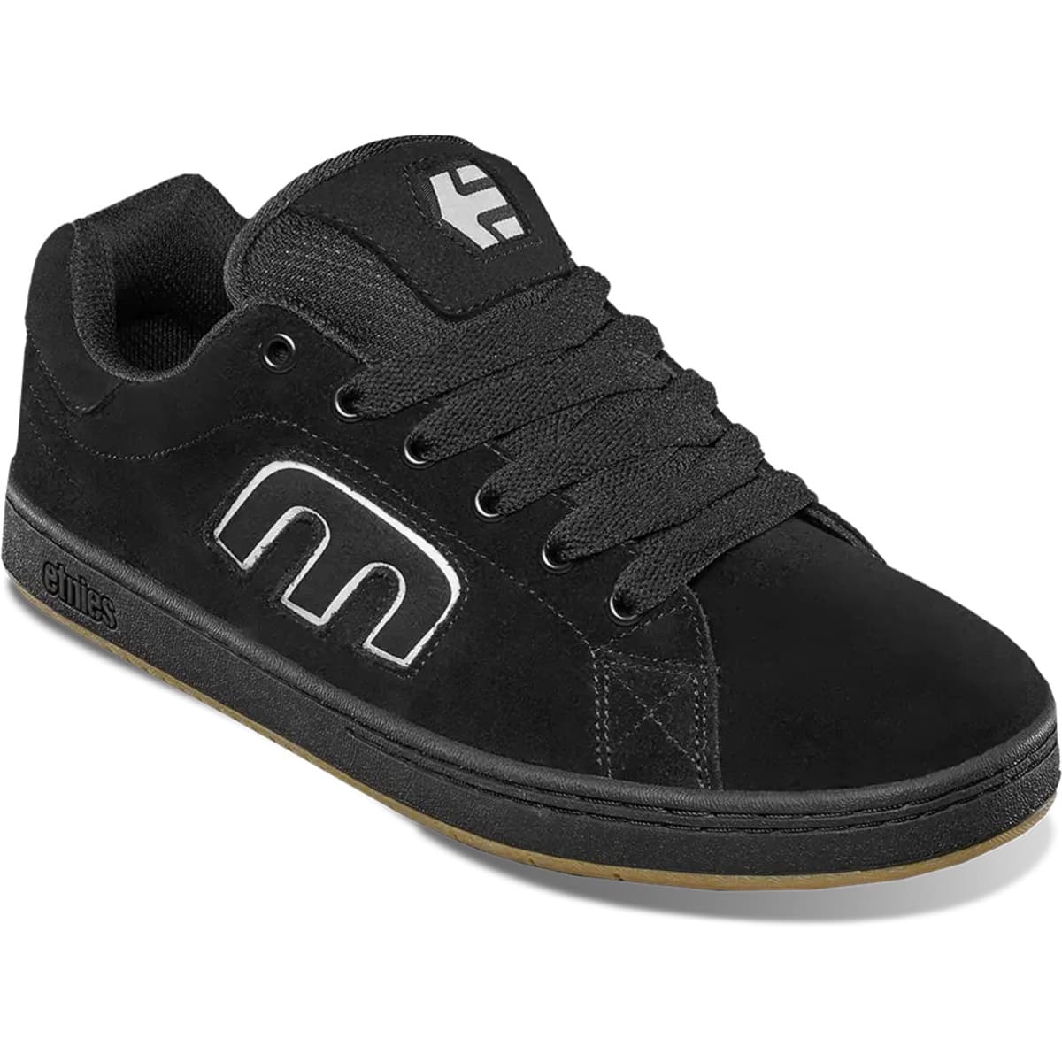sapatos ETNIES - Callicut - BLACK/WHITE 44