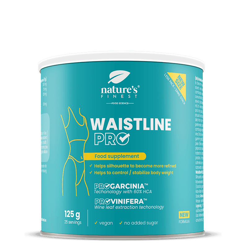 Nature's Finest Waistline PRO | garcinia HCA e extrato de vinho tinto para apoio da cintura | apoio ao controlo do apetite e gestão do peso