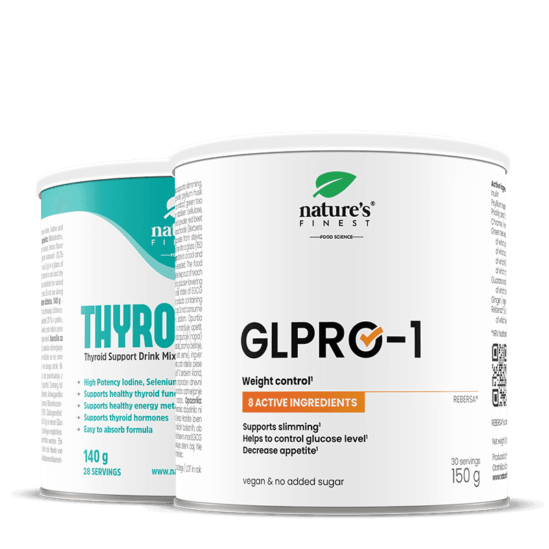 Nature's Finest THYROID Fat Reset | apoio à tiroide, energia e controlo do apetite | fórmula diária para tiroide e peso