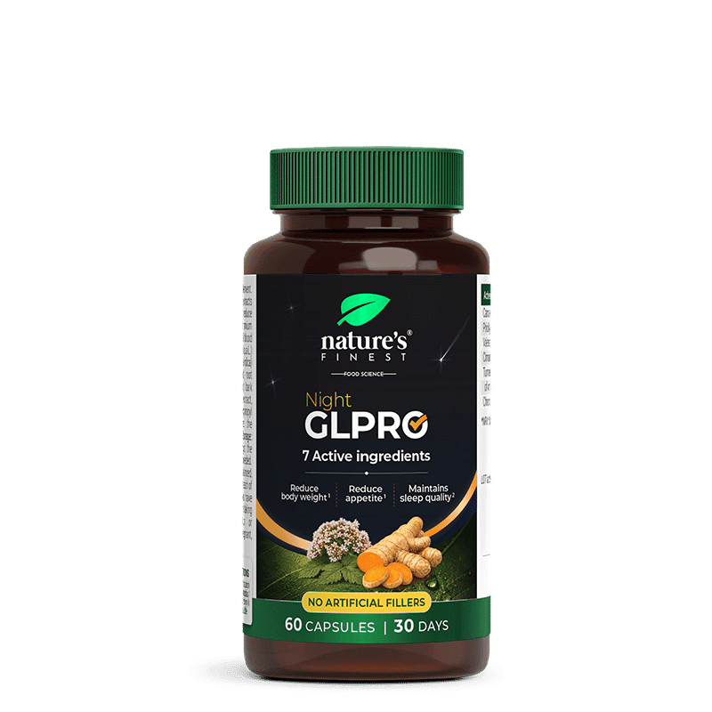 Nature's Finest Night GLPRO-1 | controlo noturno do apetite e apoio ao sono | fórmula para regulação do peso