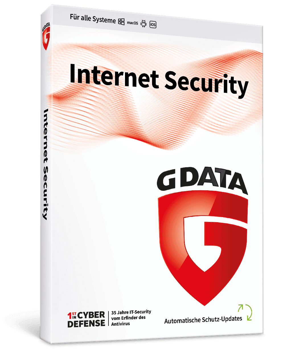 G DATA INTERNET SECURITY 3 PC 1 ANO