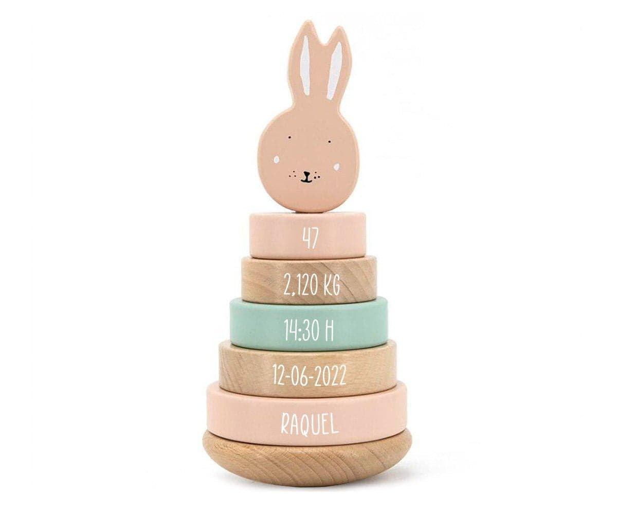 Torre Trixie Empilhável Mrs. Rabbit - Personalizado