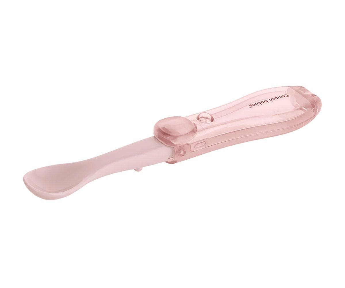 Colher dobrável Infantil Rosa