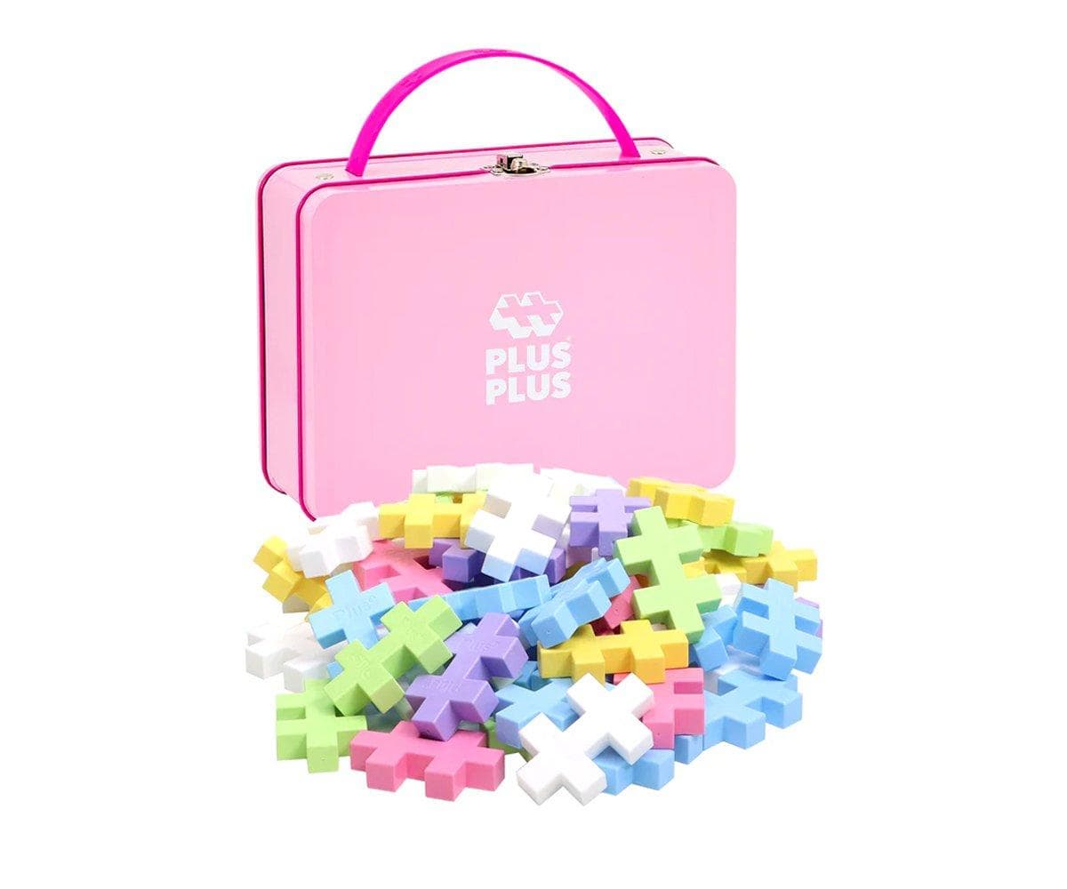 Maleta metálica Big Basic de 70 peças Rosa Pastel