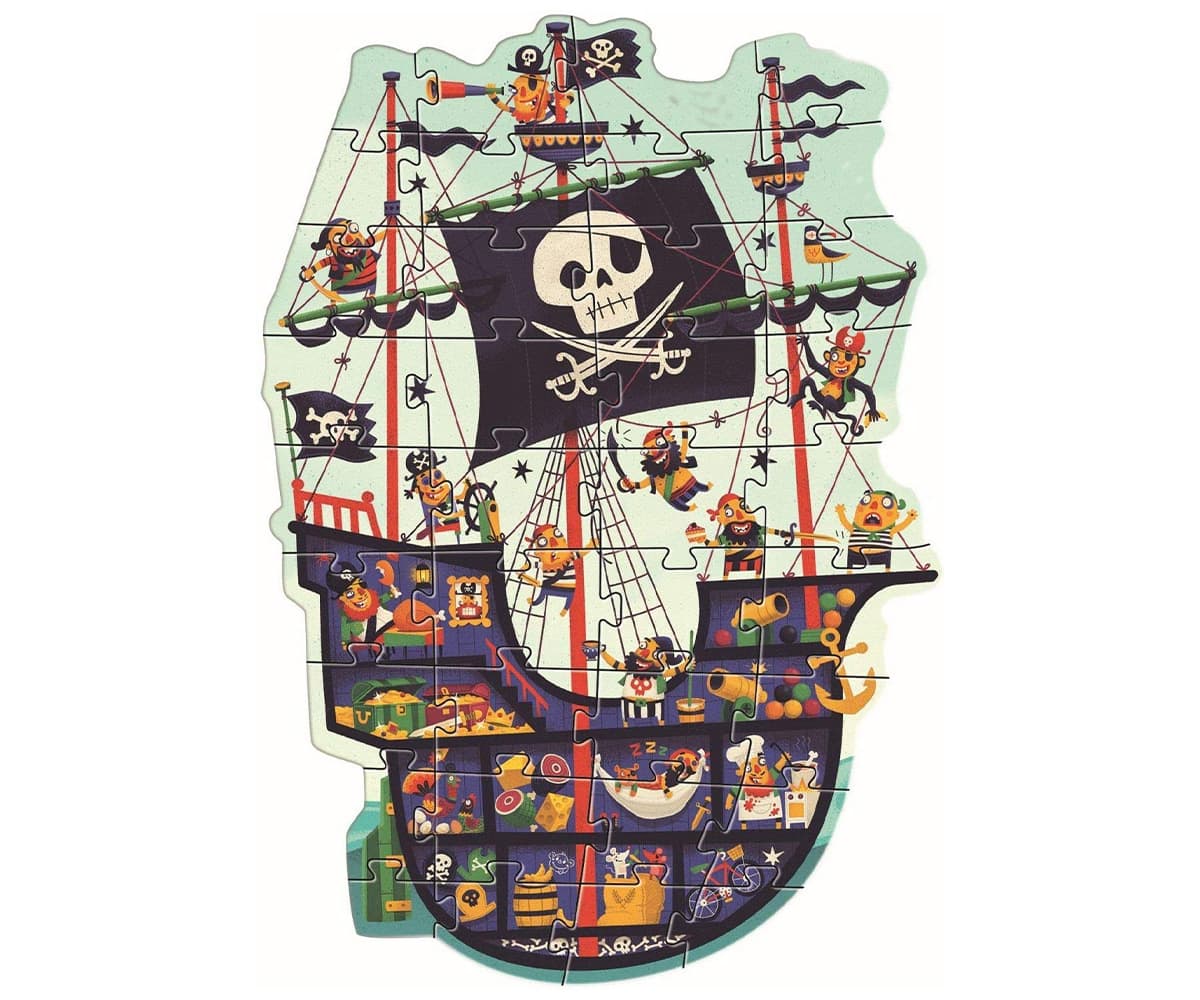 Quebra-cabeça Gigante Pirata