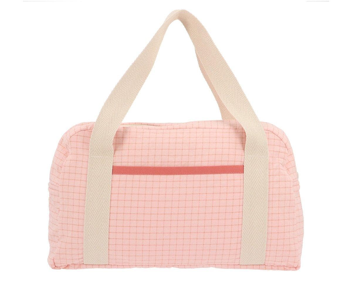 Bolsa Desportiva Nordic Check Blush - Personalizado