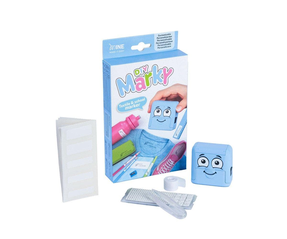 Marcador de roupas DIY Azul Marky