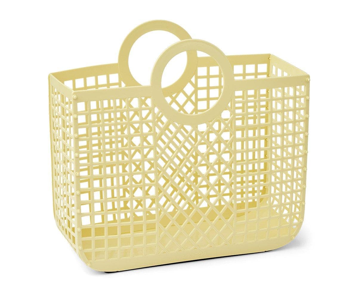Bolsa de praia grande Bloom Basket Lemonade