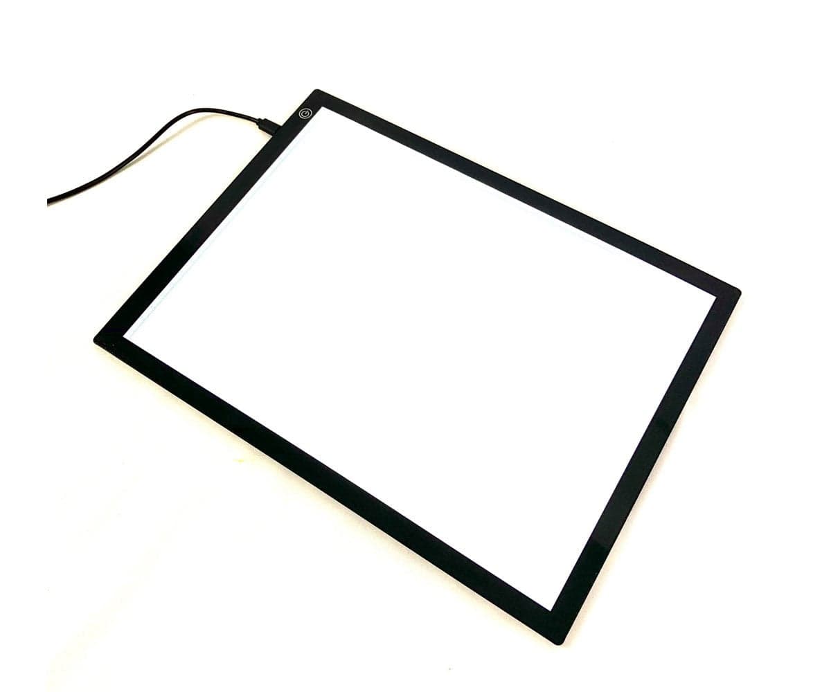 Tábua com luz LED A3
