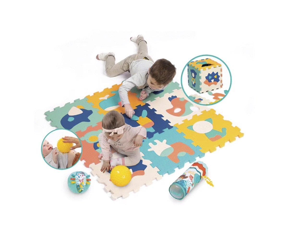 Conjunto Jungle Sensory e tapete de jogo